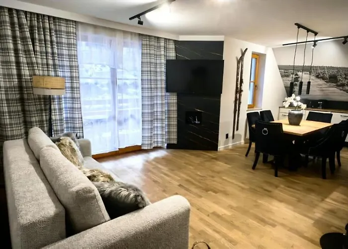 Feriehus Luksuswy Fantazja Z Sauna I Kominkiem Przy Stoku Narciarskim
